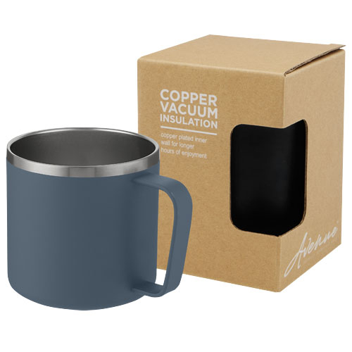 Mug isotherme personnalisable 350 ml Nordre Bleu glacier